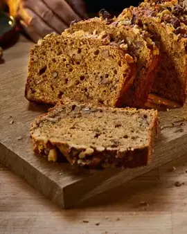 Pan de plátano y nueces