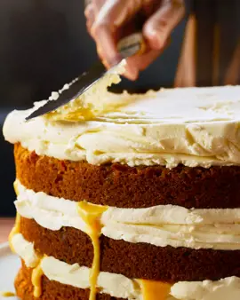 Carrot and rosemary cake