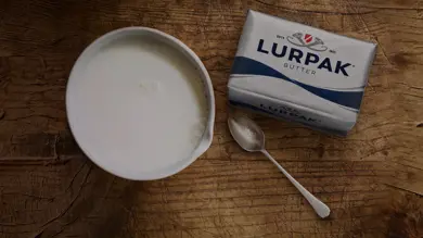 Leche fresca 100 % y unos pocos ingredientes naturales