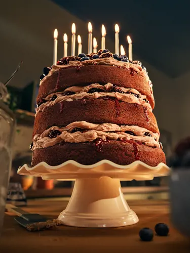 Pastel de aniversario