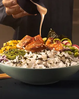 Poke bowl med laks